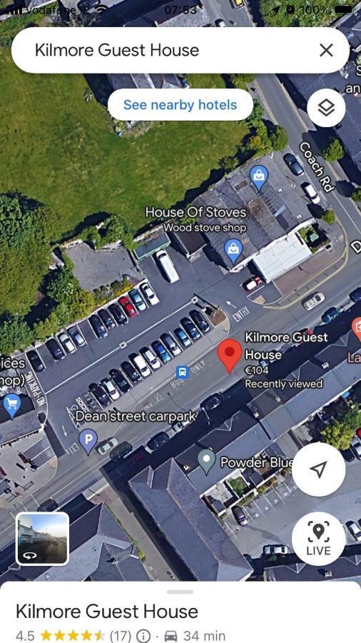 Kilmore Guesthouse Kilkenny Exterior foto